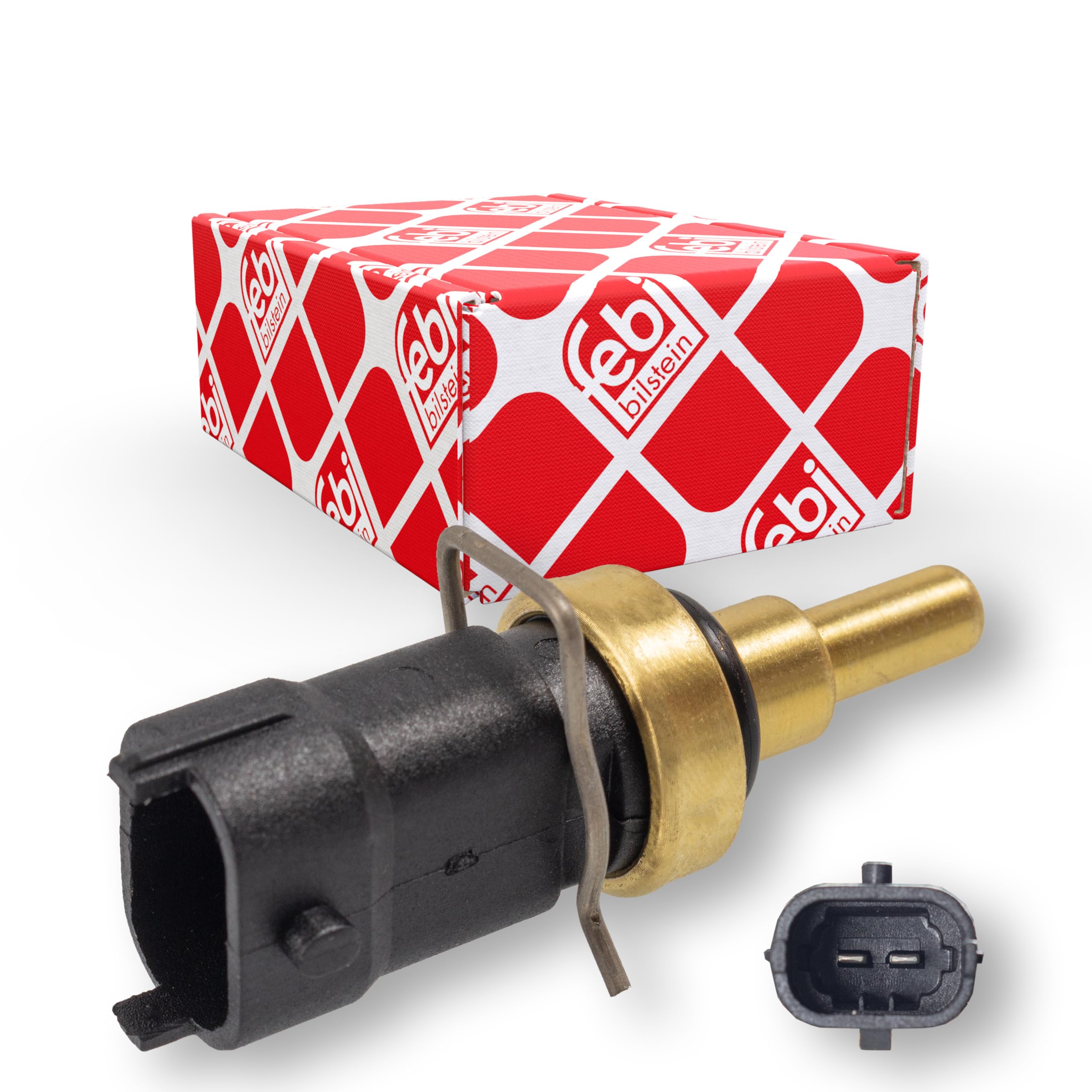 Febi Bilstein Coolant Temperature Sensor with seal & retaining spring - 107538
