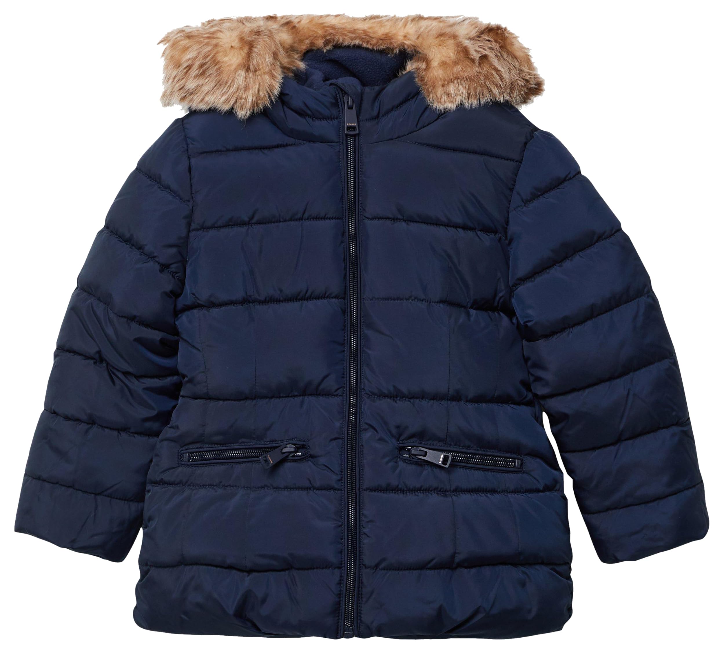 s.Oliver Steppjacke mit Kapuze und Fleece-Futter