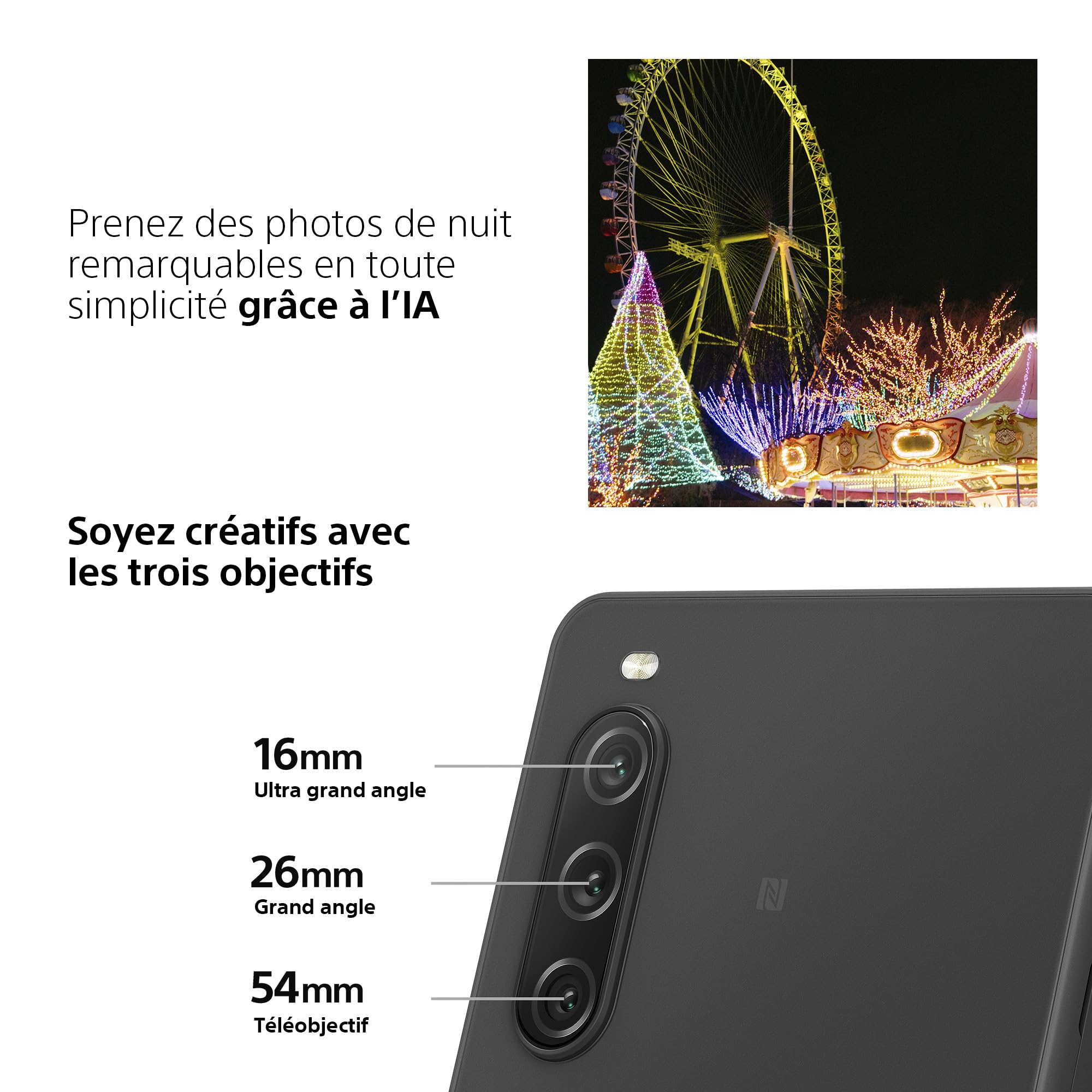 Sony Xperia 10 V 5G 128GB/6GB RAM Dual-SIM weiß (Ricondizionato)