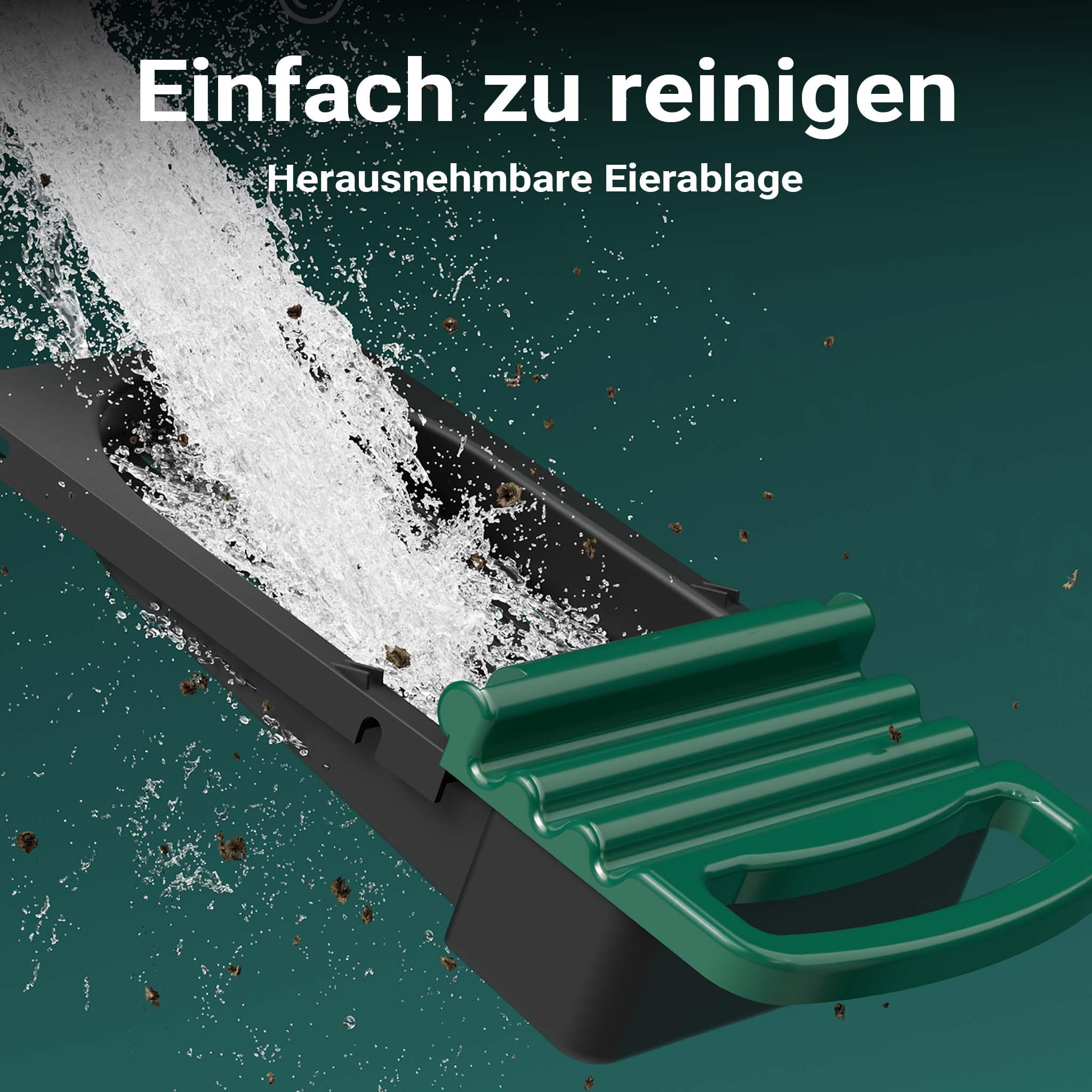 Fudajo Dreier Legenest mit Auffangschale 81 x 52 x 48 cm, Legekasten für Hühner, Hühnernest mit Lüftungslöcher für Luftzirkulation, Kunststoff Abrollnest für Wandmontage