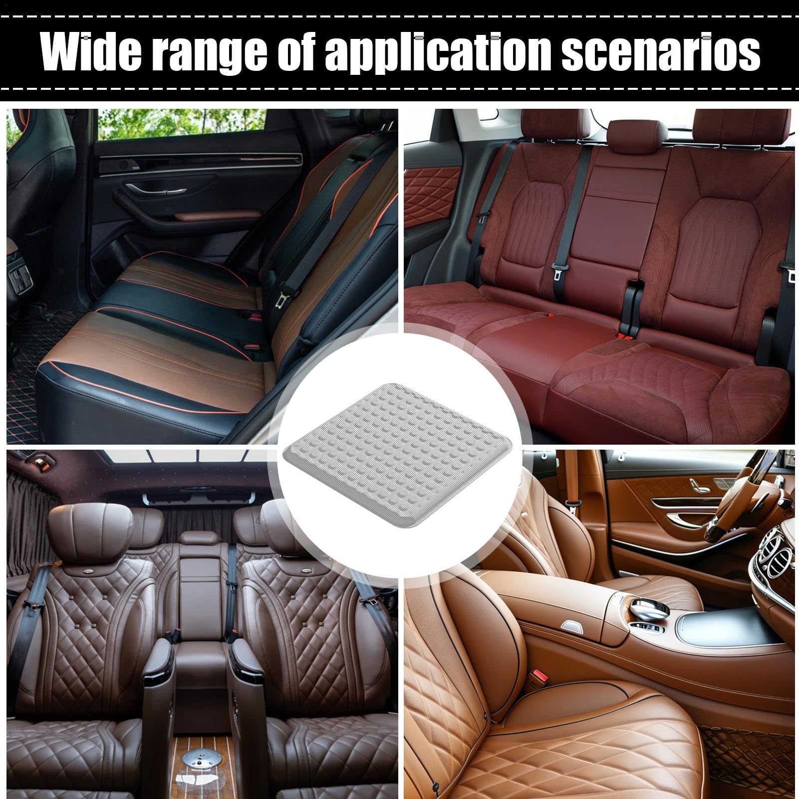 Cuscino refrigerante per sedile auto, in gel, per auto, camion, SUV, ideale per lunghi viaggi e calde giornate estive