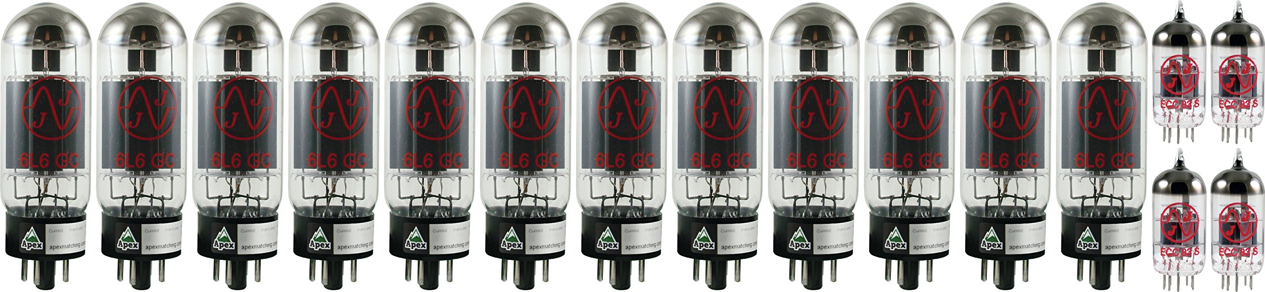 Vacuum Tube Set for Mesa/Boogie Bass-400 Plus, Apex Matched