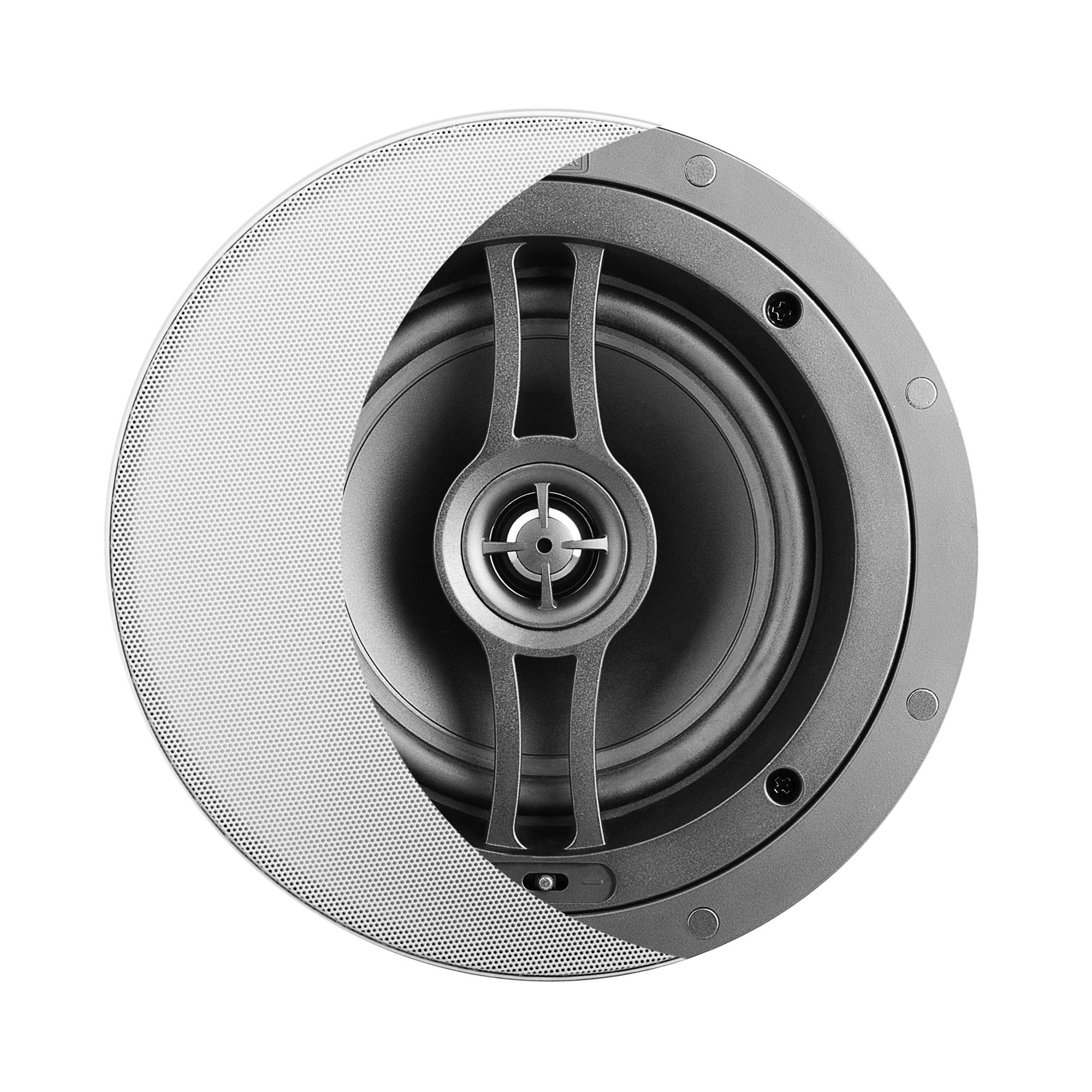 6.5" Performance Weather Resistant Shallow Mount in-Ceiling Speaker, Pair BK-R62SM