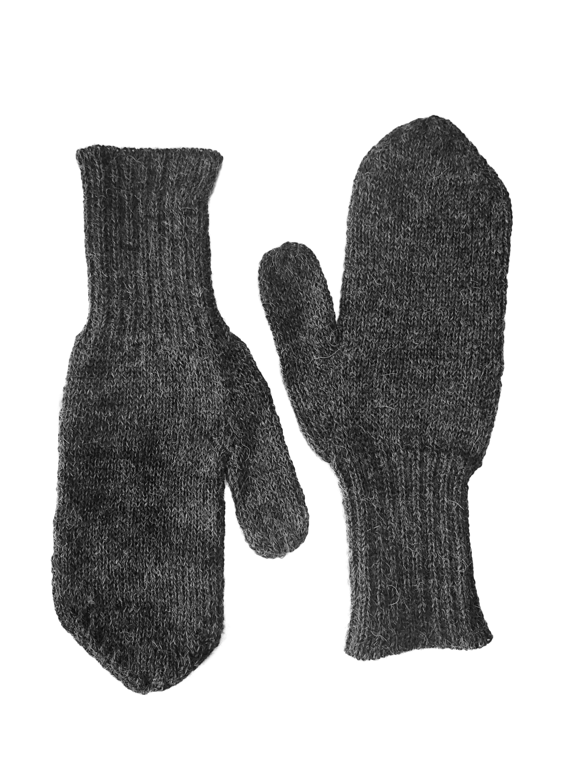 Posh Gear Alpaca Guanti Pugnoguanti Muffole Donna Uomo 100% Lana di alpaca