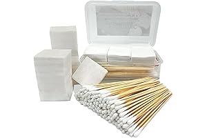 6-Inch Lint-Free Cotton Swabs for Effective Gun Cleaning