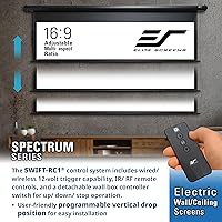 Vista 9 de Elite Screens Spectrum- Pantalla Spectrum Blanco/Blanco
