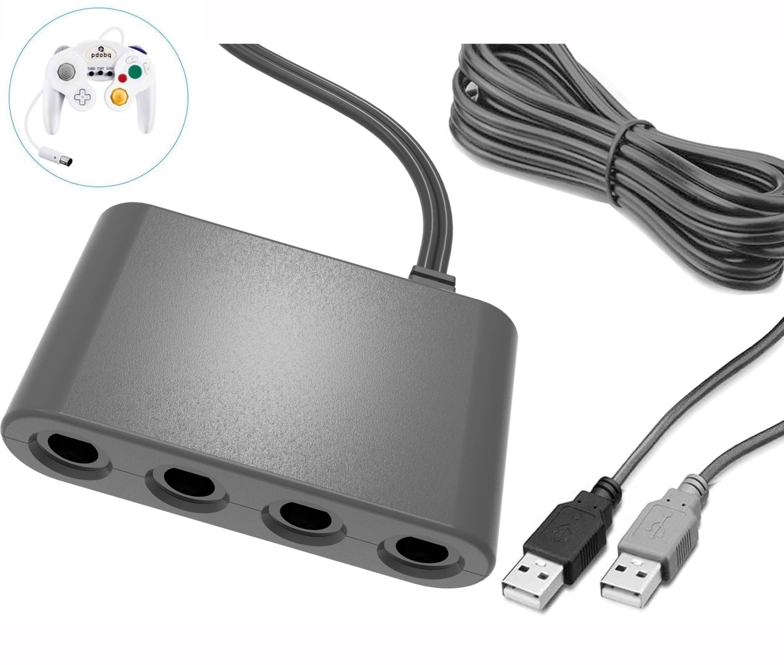 nintendo switch gcコントローラー(変換タップ)スマブラ Amazon.co.jp: 「アップグレード版」Tukebon switch用GC