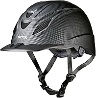 Vista 7 de Troxel Intrepid - Casco de equitación para caballos de silla, diseño ajustable de bajo perfil, equipo de seguridad para equitación