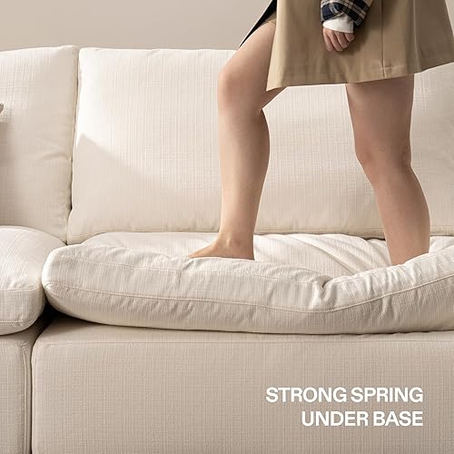 Miniatura 7 de Sofá modular de gran tamaño, sofá modular True Relax, cómodos sofás de asiento ancho y profundo para sala de estar, juegos de muebles con marco de