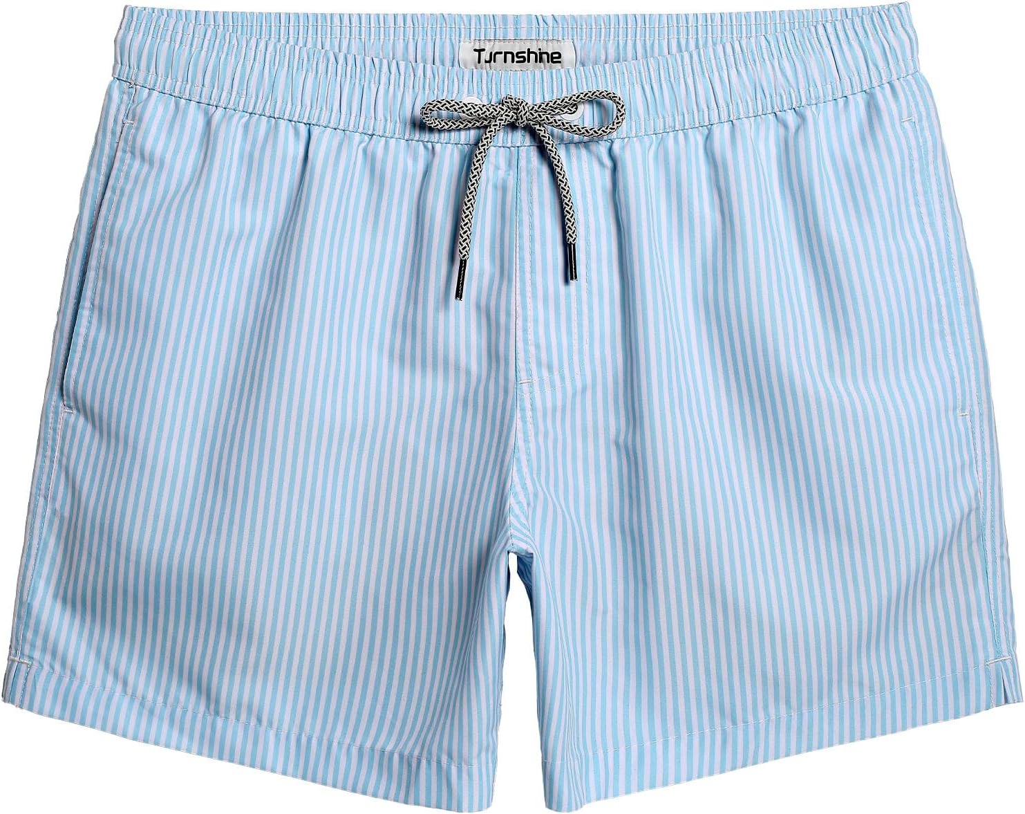 Mens Swim Trunks 5 Inch Swimming Shorts with Mesh Lining Quick Dry Bathing Suits for Men Swimwear