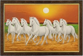 MadeForYou.in Art Photo Frame A4 Size (8X12 Inch) | Premium Black Wooden Frame | HD Art Print Wall Décor | Ready to Hang | Home & Office Decoration (ART)