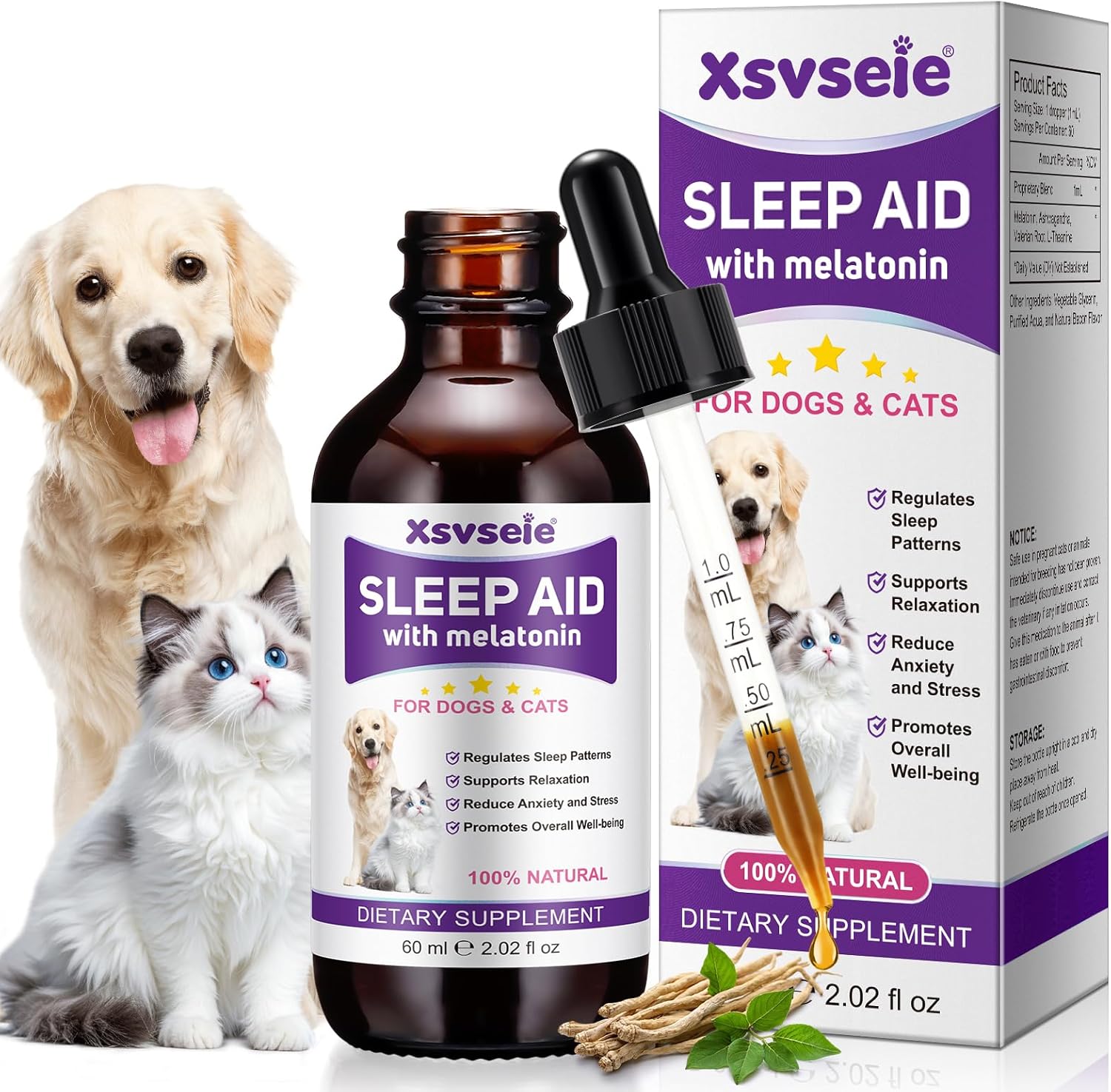 Amazon.com : Melatonin for Pets, Melatonin for Dogs, Sleep Aid for Dogs ... - Sleep Aid For Dogs With Sleep Disorders