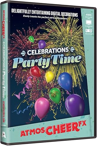 AtmosFX Celebraciones - Decoraciones digitales para fiestas, multicolor, talla única