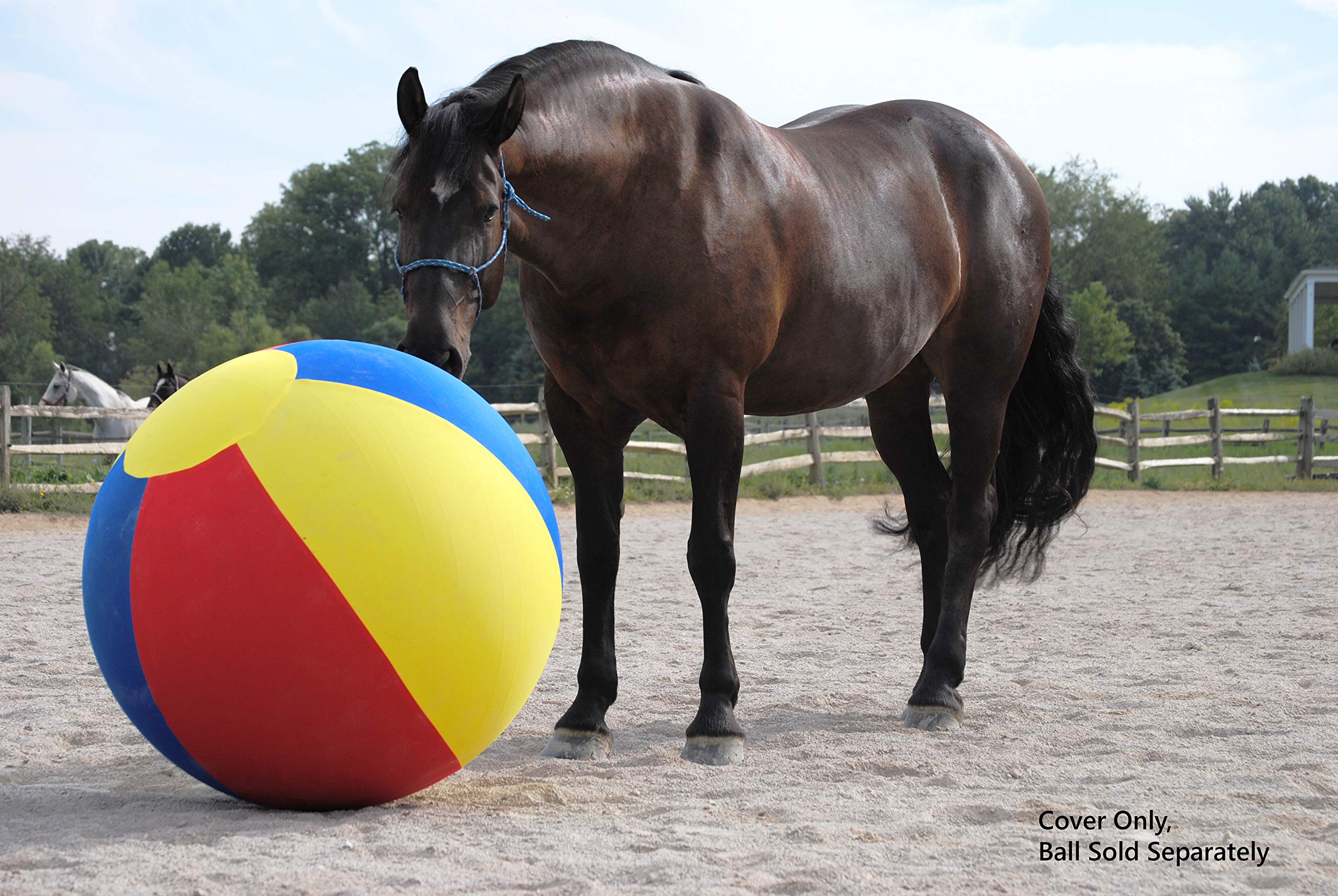 Inne HORSEMEN'S PRIDE JOLLY MEGA BALL COVER, przezroczysty, 100 cm, C440BB
