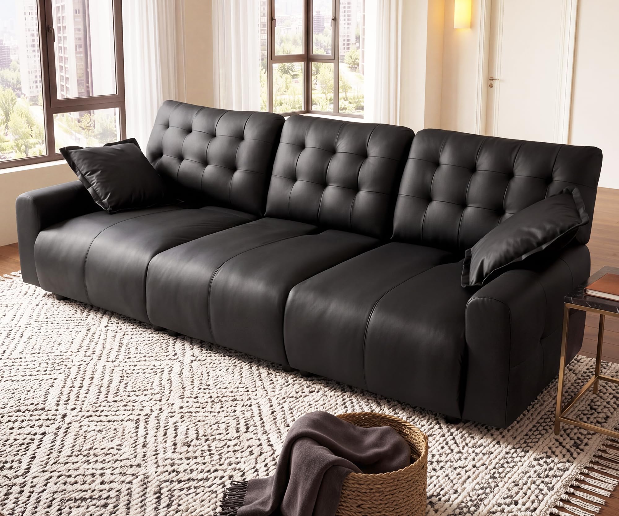 HOMYHOMEY Sailboat Series Oversized Modular Sectional
