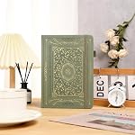 TIEFOSSI Dotted Cahier, 160gsm Papier épais, couverture rigide Dot Grid Journals pour les femmes hommes, 192 pages, pour les voyages, l'école et l'utilisation de bureau