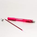 Pentel RSVP Super RT Ballpoint Pen, (0.7mm) Fine Line, Pink Ink, Box of 12 Pens (BX477-P) – view 6