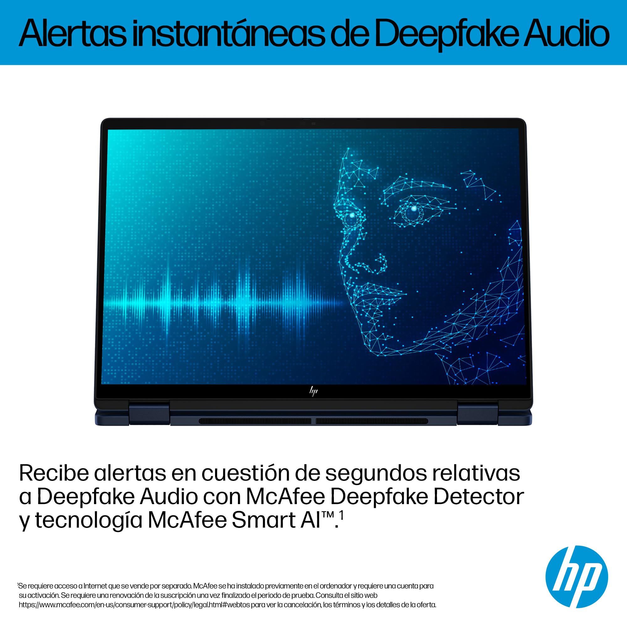 HP Omnibook X Flip - Ordenador portátil Convertible de 14" OLED 3K táctil (Intel Ultra 7-258V EVO, 32GB RAM, 1TB SSD, Intel ARC Graphics, Windows 11, WiFi 7) Silver- Teclado QWERTY Español