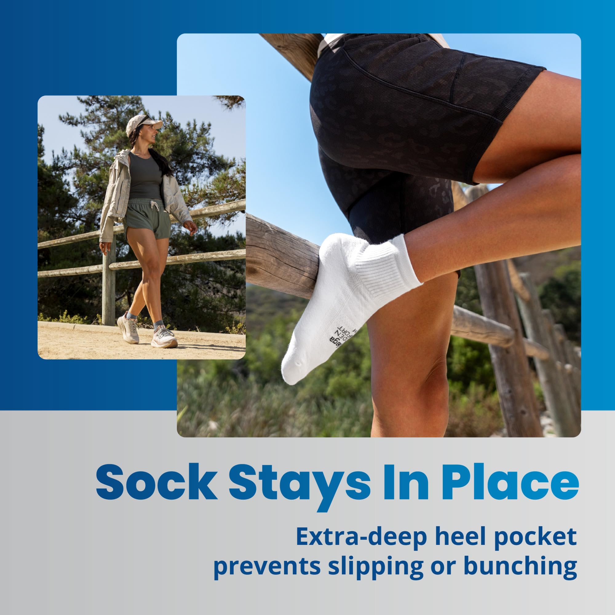 Balega Hidden Comfort Quarter 3 Pack chaussettes Mixte (lot de 3)