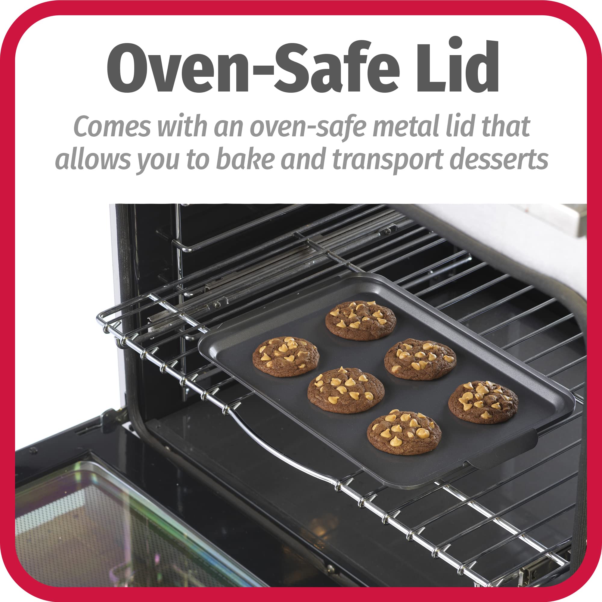 Baking Sheet GoodCook Nonstick 9x13 Baking Pan With Lid Perfect