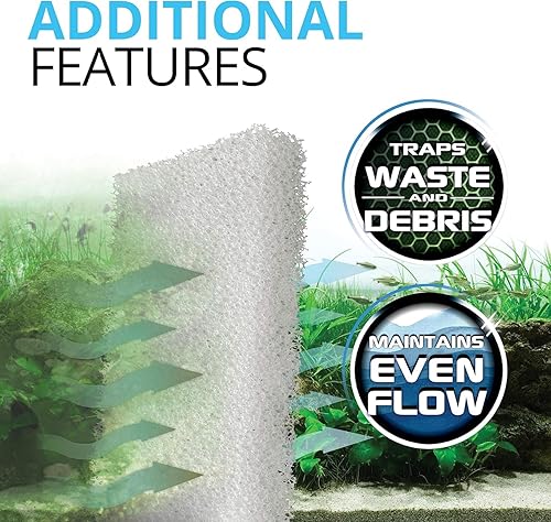Miniatura 5 de Fluval Bloque de filtro de espuma (206/207/306 y 307), paquete de 2