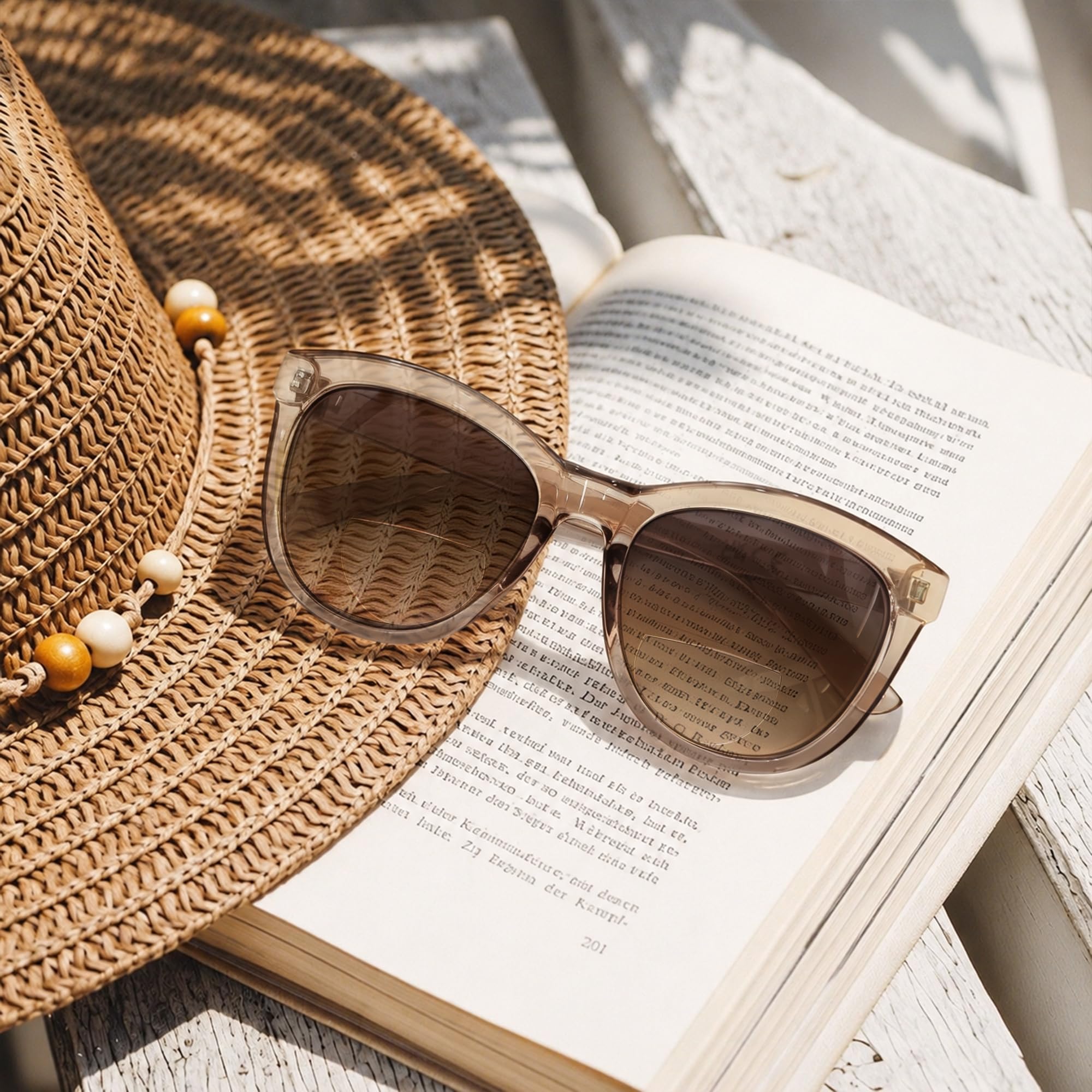 EASY READ Gafas de lectura bifocales para mujer, gafas de sol de moda, protección UV400