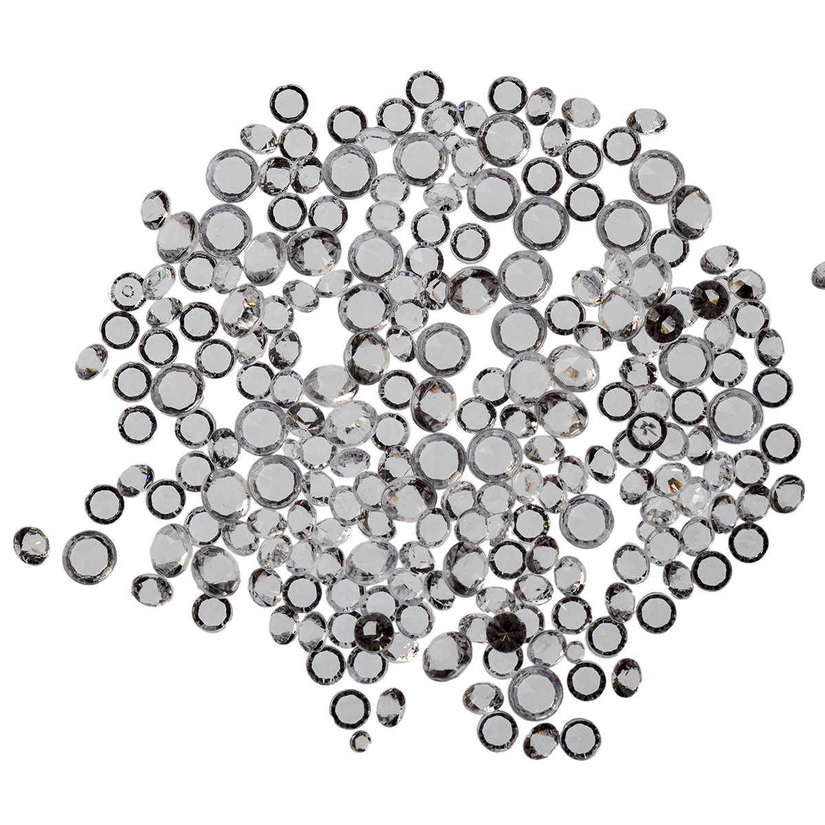 Trimming Shop Clear 10000pcs Table Scatters Clear Acrylic Rhinestone — image 1