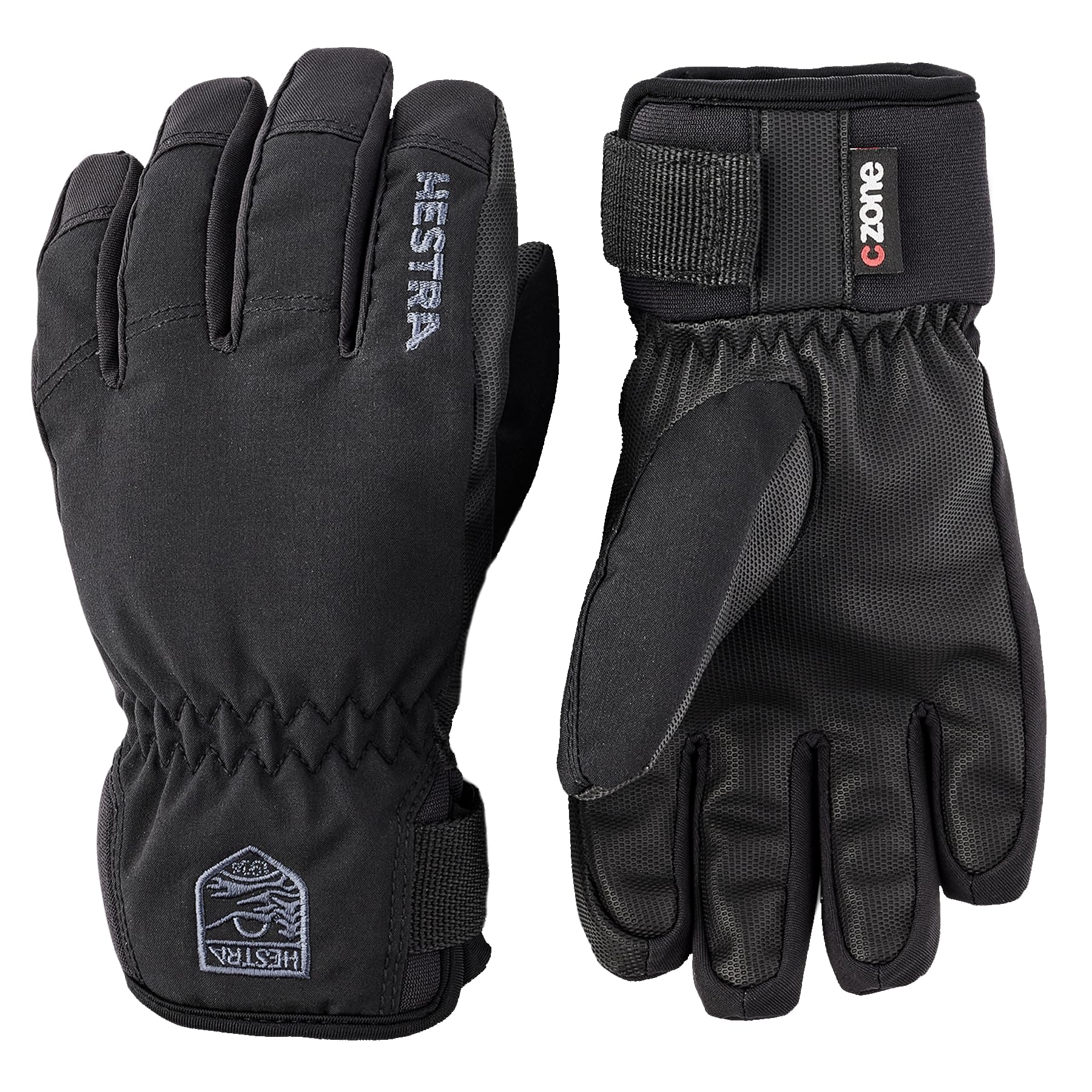 Hestra Ferox Primaloft Junior Glove (Youth 4-13yrs) I Waterproof, Insulated Kids 5-Finger Glove for Skiing, Snowboarding & Playing in the Snow
