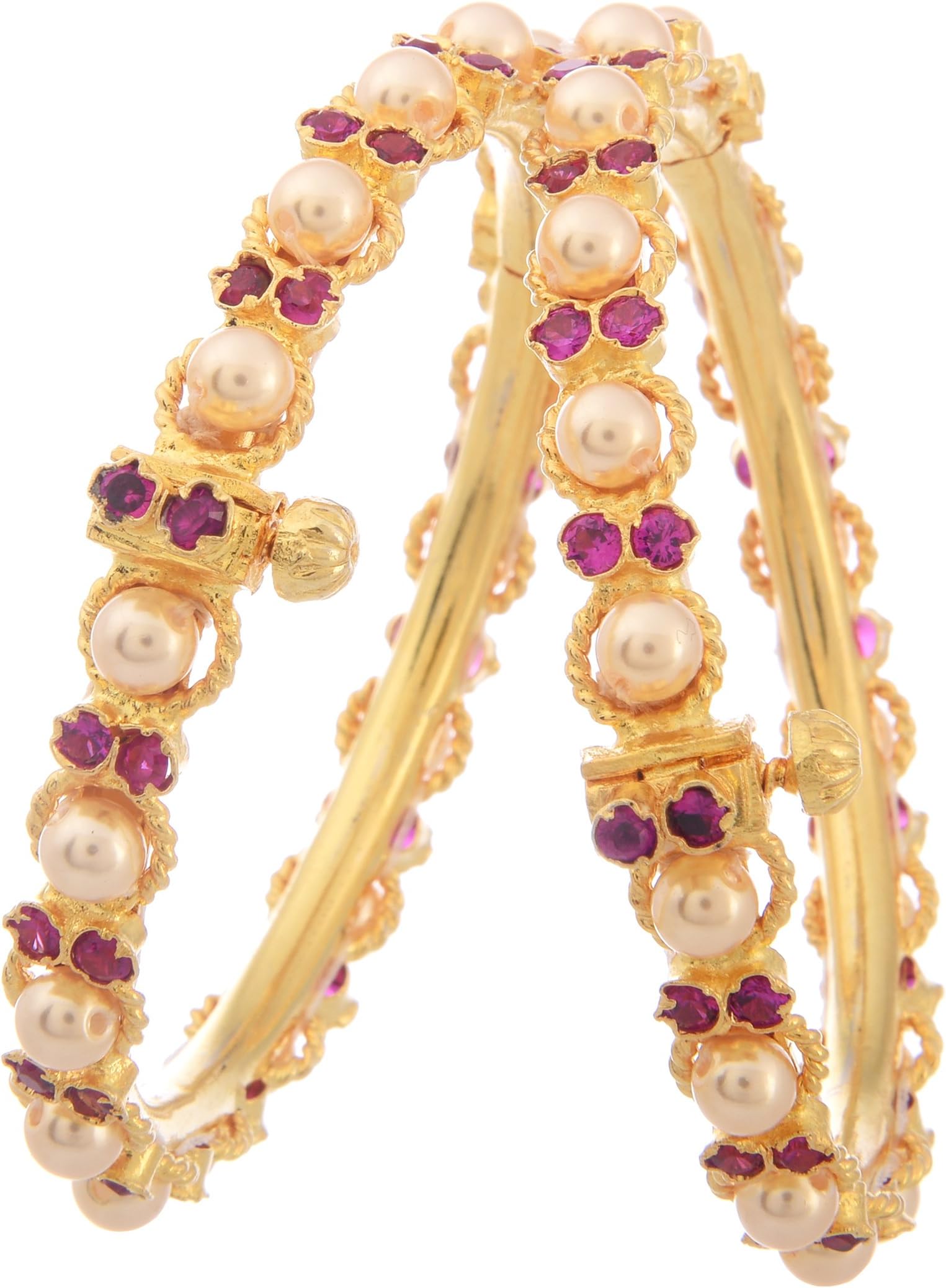 vrgsMoti Tode Jod | Pearl Bangles | Artificial Jewellery