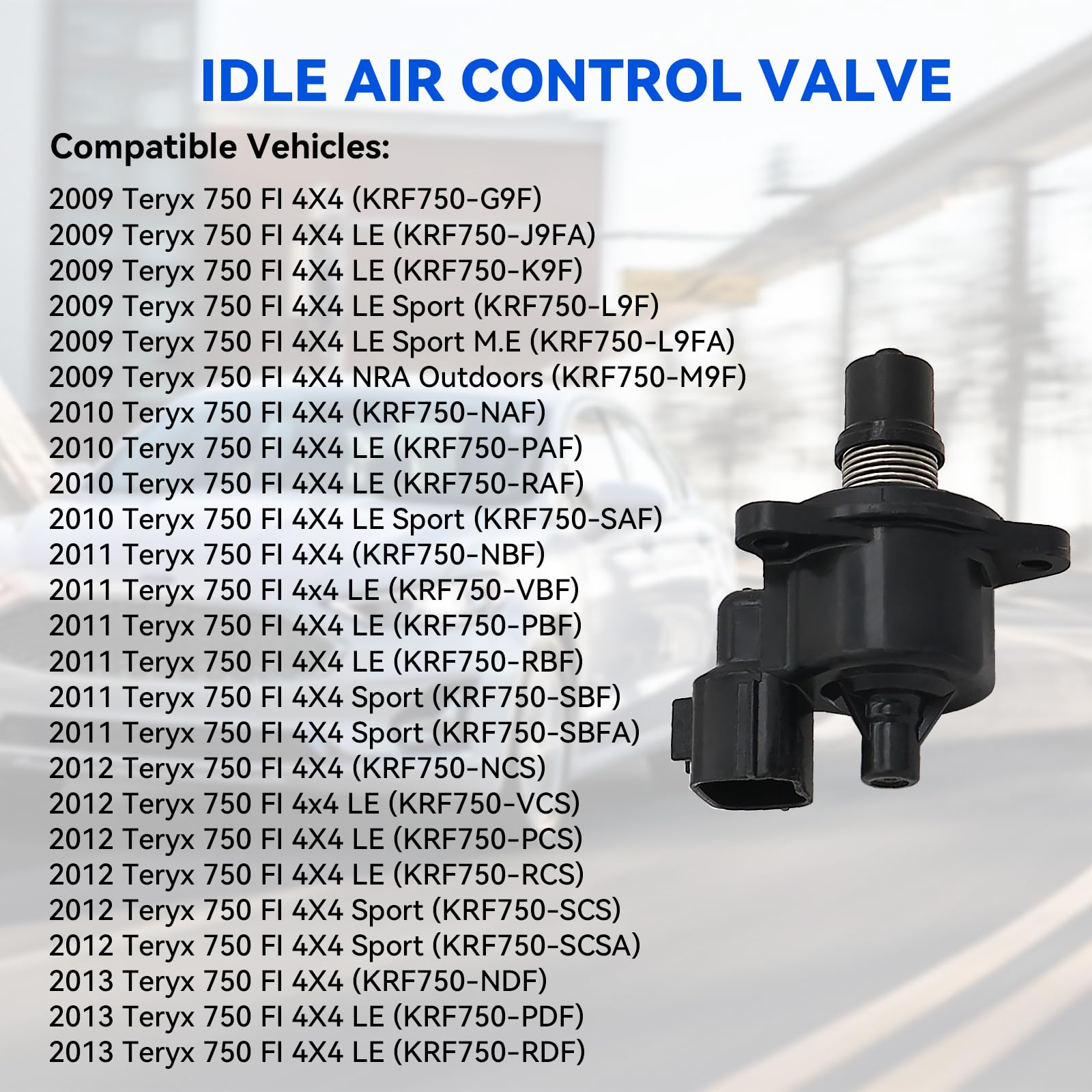 Amazon.com: Idle Air Control Valve Compatible with Kawasaki KRF750