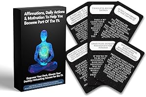 Mens Daily Affirmation Cards: Elevate Your Success and Mindset