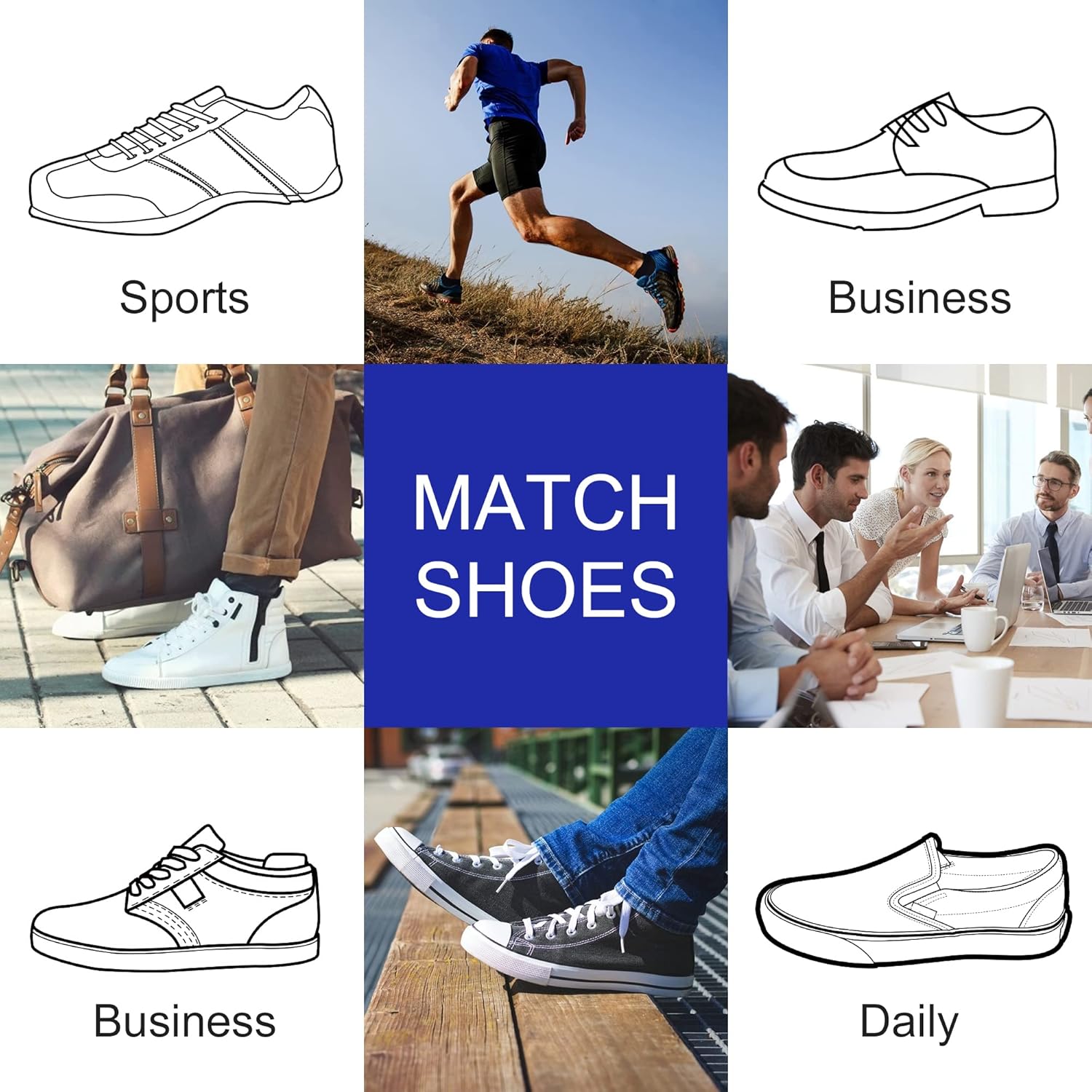 GRPSKCOS No Show Socks Men 8 Pairs Low Cut Ankle Socks Men Short Casual Sock - Image 6