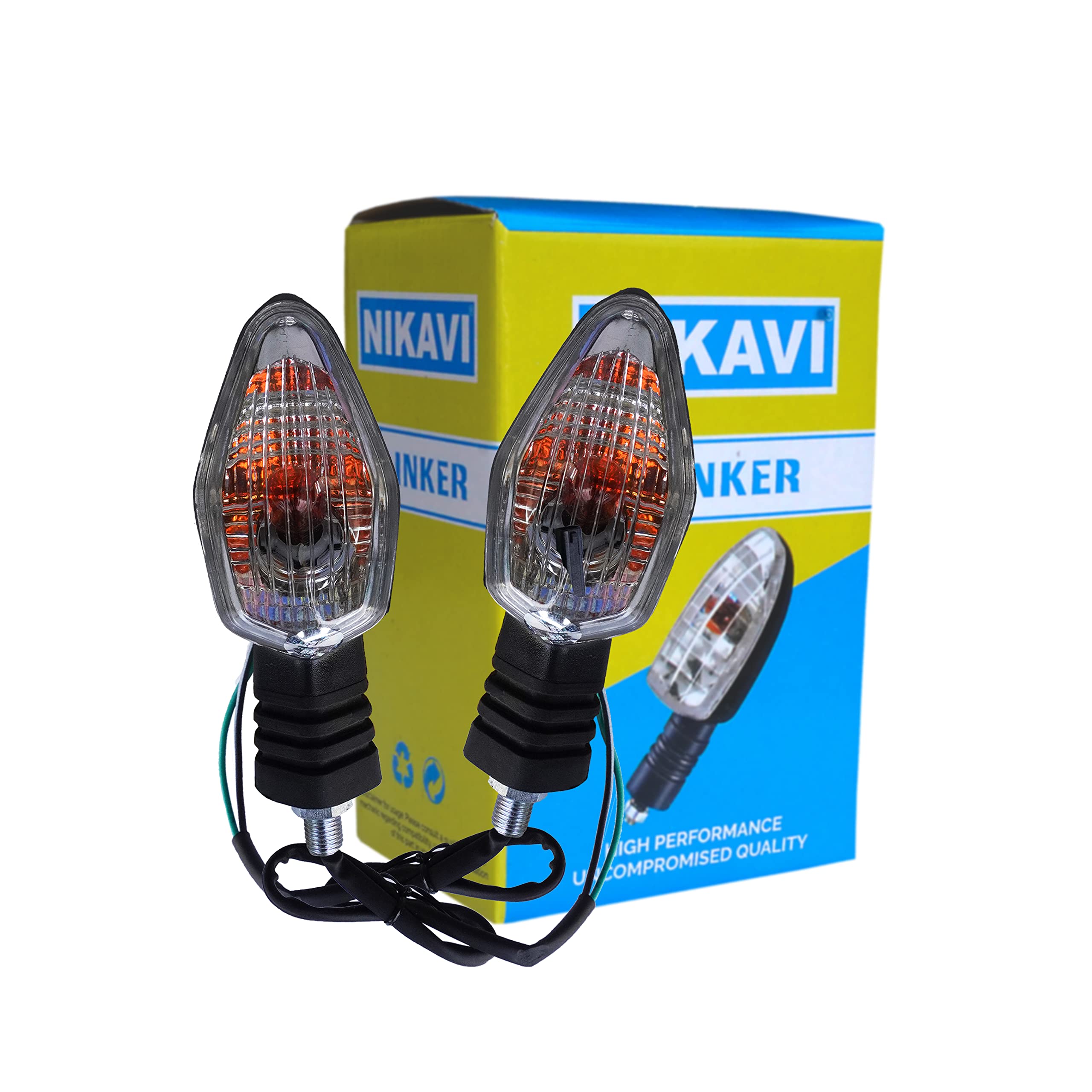 NIKAVI INDA50 Blinker Indicator Assly. Compatible for TVS Apache 4V (Rear)-image-48