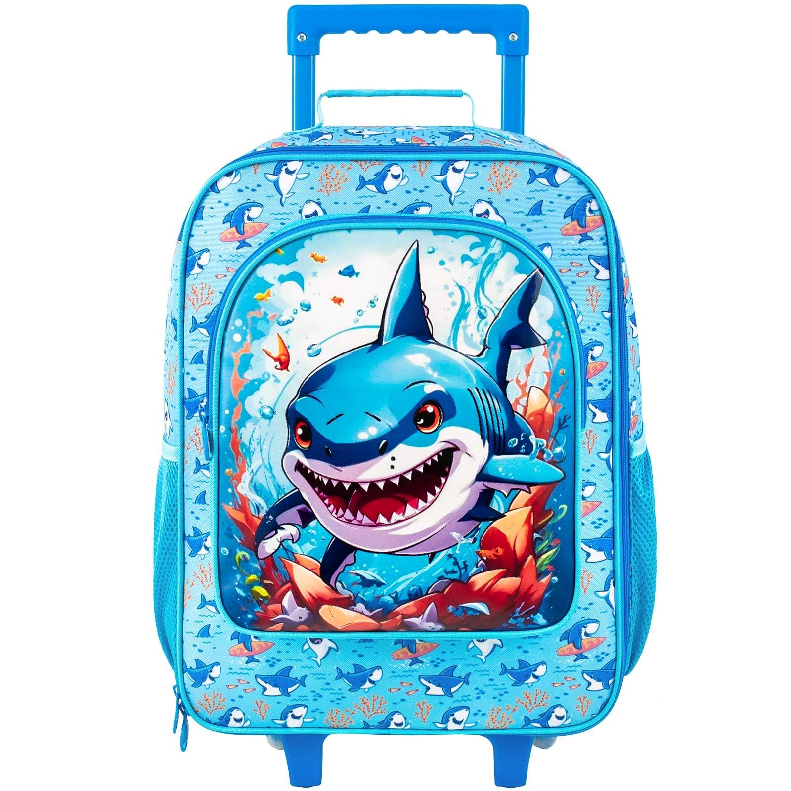 CCJPX Shark Kids Suitcase
