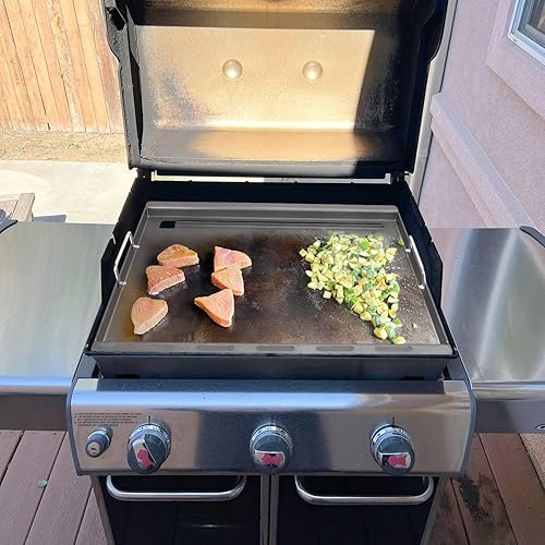 Miniatura 6 de Full Size Griddle Insert for Weber Genesis 300 Grill E-310 E-320 E-330, Genesis S-310 S-320 S-330, Genesis EP-310 EP-320 EP-330 CEP-310 CEP-330