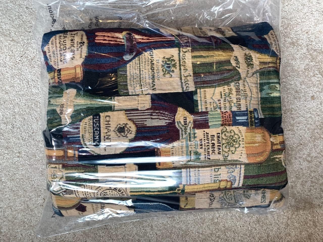 Futon Cover Only Full Size Fits 6 to 8 Inch Mattress Premium Thick Tapestry Hidden Zipper (Full)