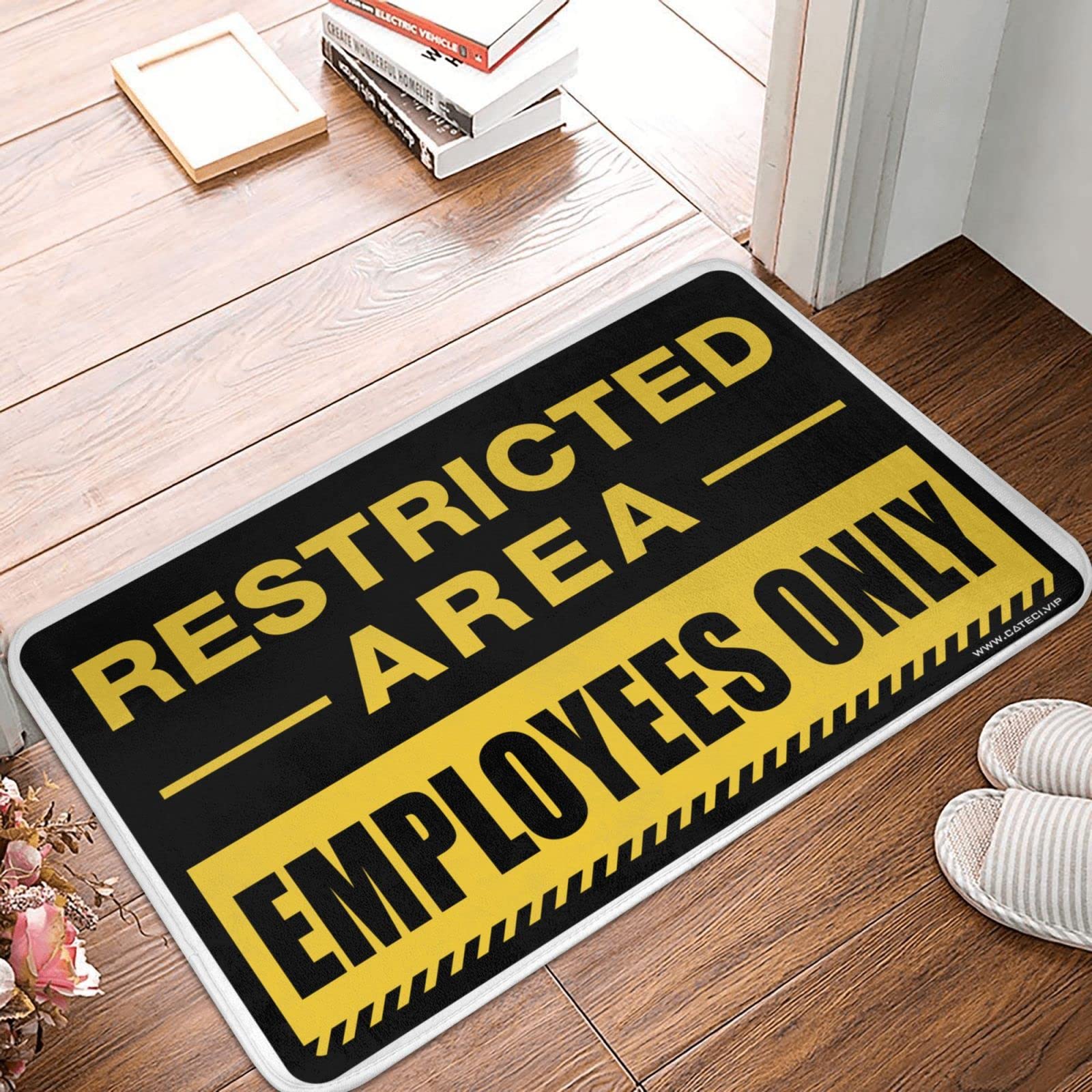 Tapis d'intérieur Employees Only stop intrusions clients 50 x 80 cm
