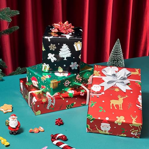 Vista 98 de WERNNSAI Rollos de papel de regalo de dinosaurios, 3 rollos de papel de regalo de dinosaurio rosa de 17 x 120 pulgadas, para bebés, niñas, Pink