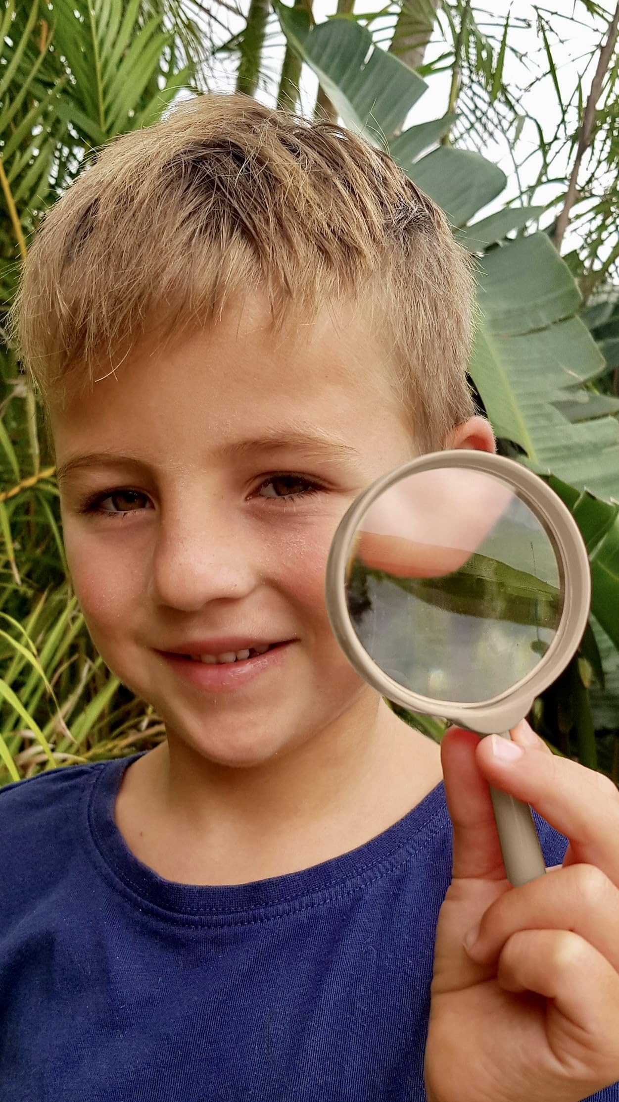 Tan Adventure Kidz - Kit per esplorazione all'aperto, binocolo, torcia, bussola, fischietto di volpe, lente d'ingrandimento, zaino, ottimo set regalo per giochi di simulazione