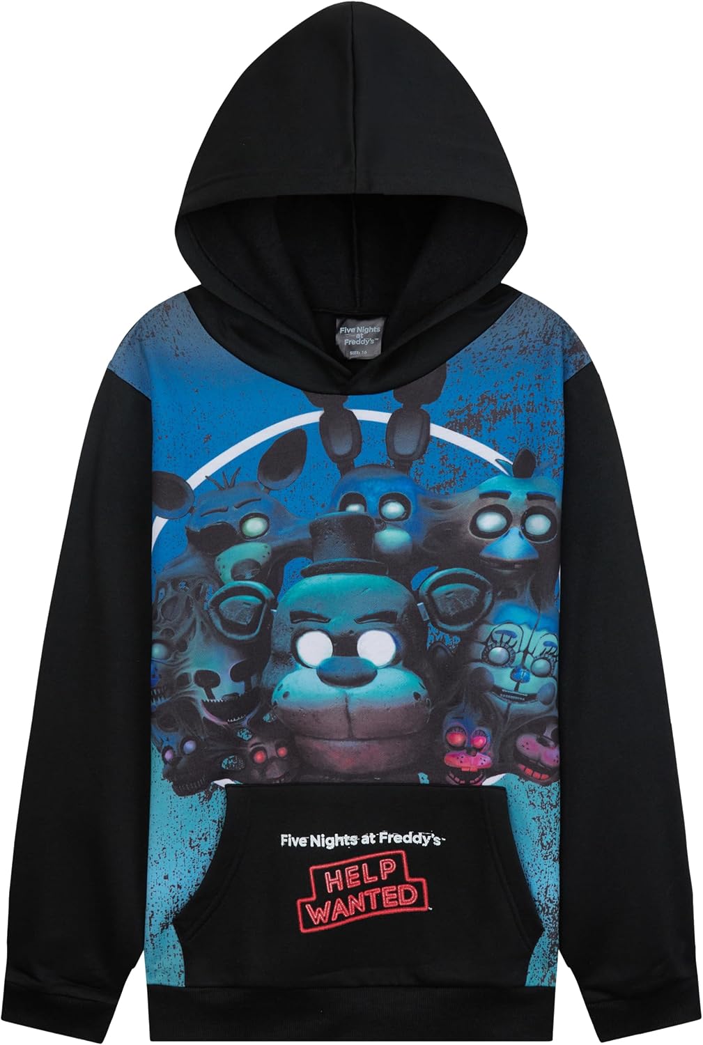 Get Trend Five Nights at Freddy’s Hoodie for Teens and Kids, 10-16 Years