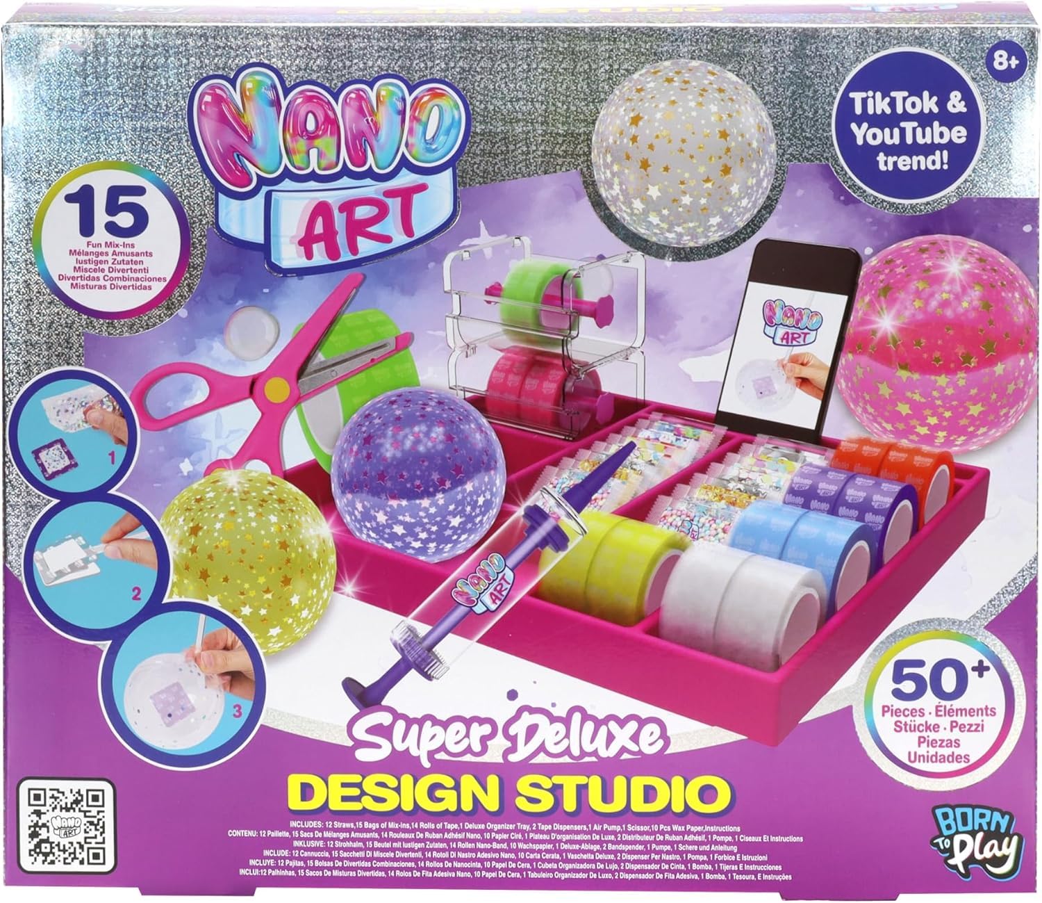 NANO ART Super Delux Design Studio, set creativo