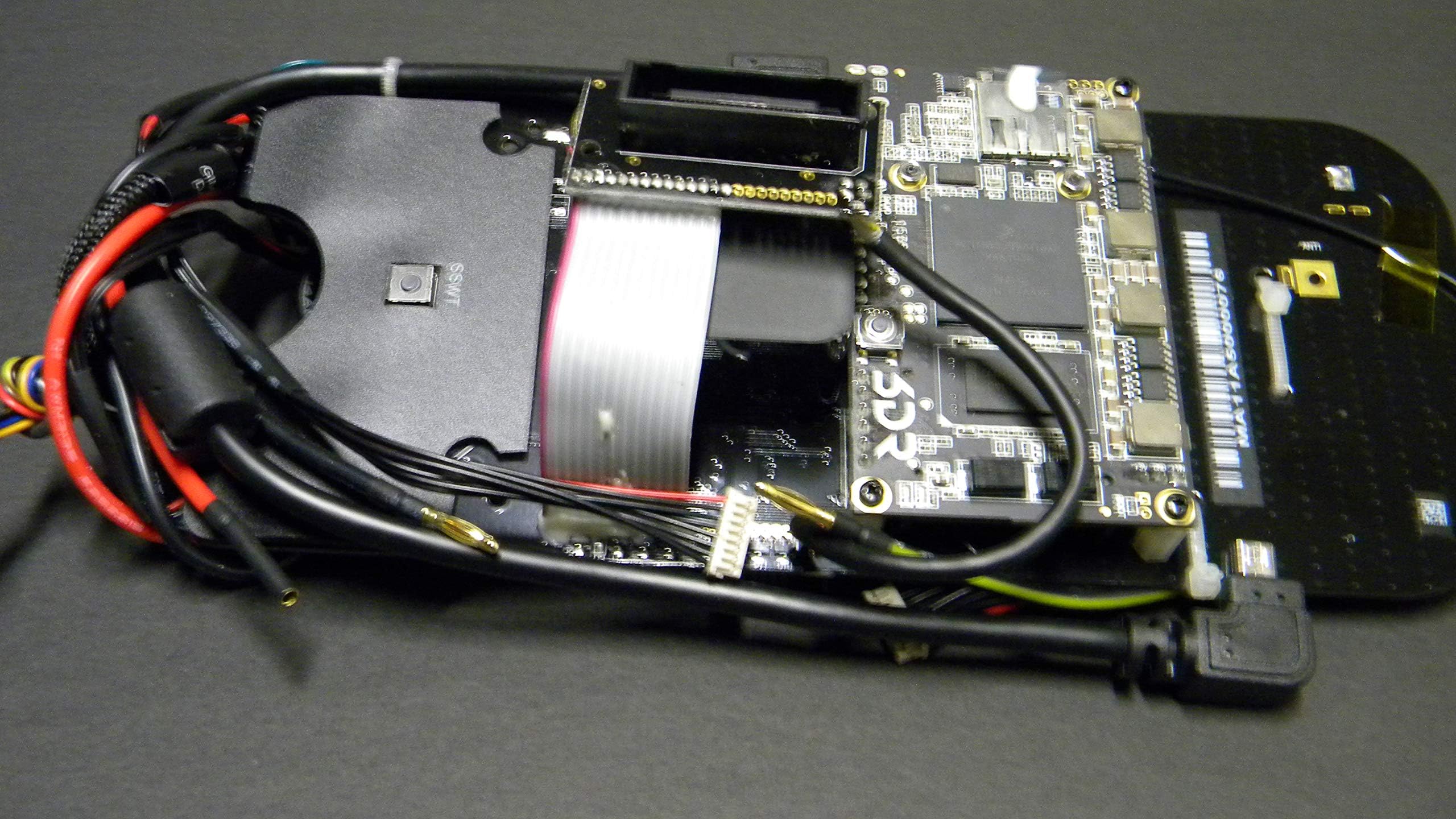 3D Robotics 3DR Solo Drone Control Board With hardwired Cables Circuit Board Motherboard PCB