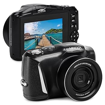 Amazon.com : Minolta 64MP Digital Camera – 4K Ultra HD Video
