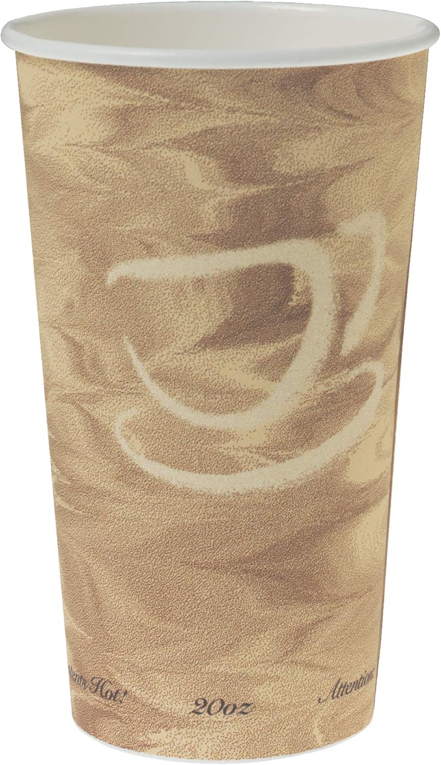 Solo 420MS-0029 20 oz Mistique SSP Paper Hot Cup (Case of 600)