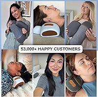 Vista 5 de Original TheraPillow – 3-in-1 Neck Massager Pillow with Heat & Gentle Traction Relaxing Neck & Shoulder Support with Vibration Massage, Wireless