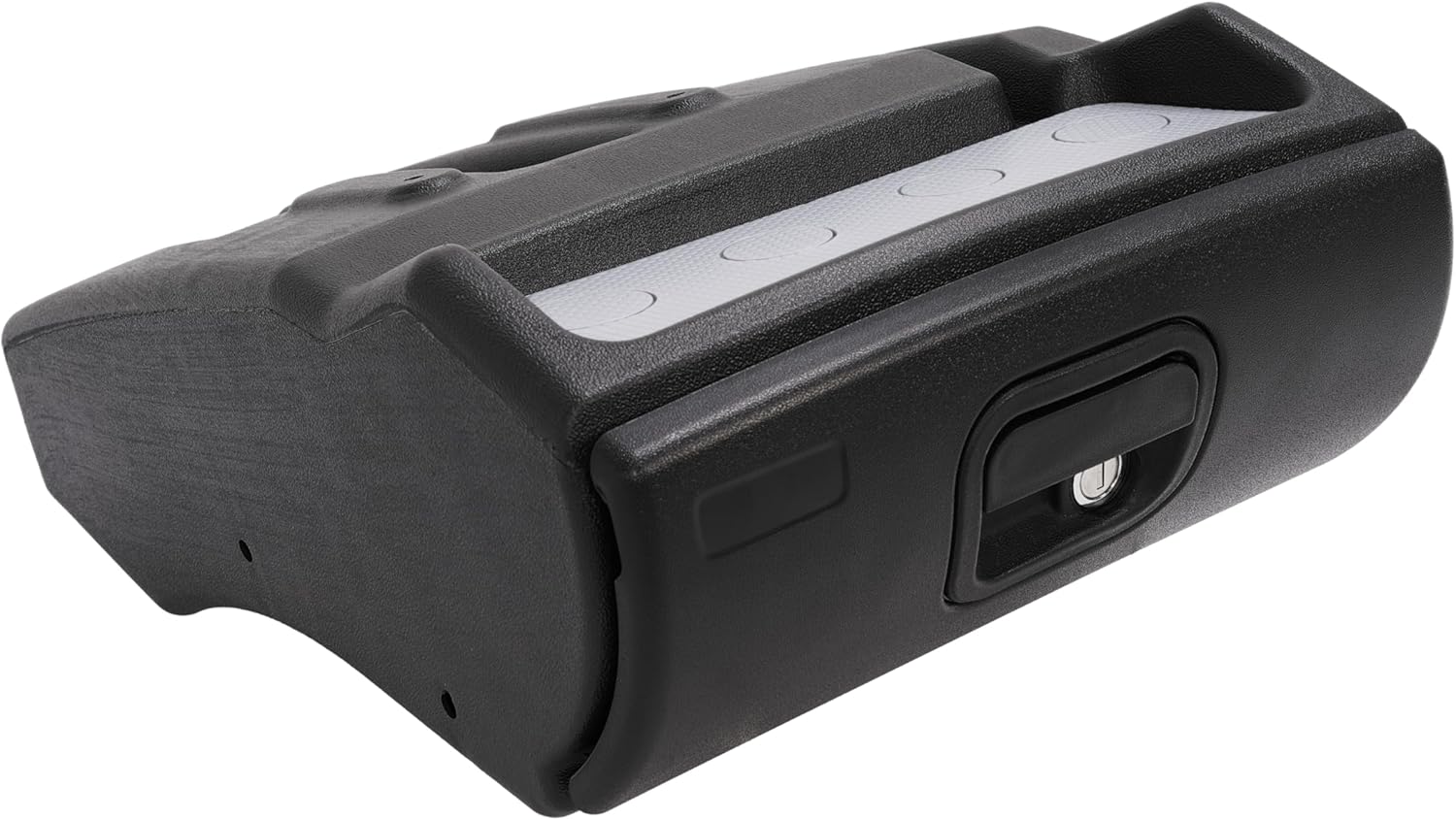 Golf Cart Glove Box W/Lock Compatible with 2011-UP Club Car Precedent 2017-Up Club Car Onward Tempo Black Locking Glover Box