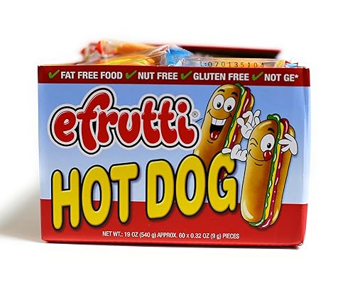 Miniatura 6 de eFrutti Gummi - Caja expositora con forma de perro caliente (60 piezas) Look-On