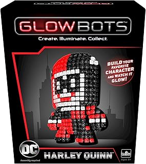 Goliath DC Glowbot Harley Quinn, Multi Color
