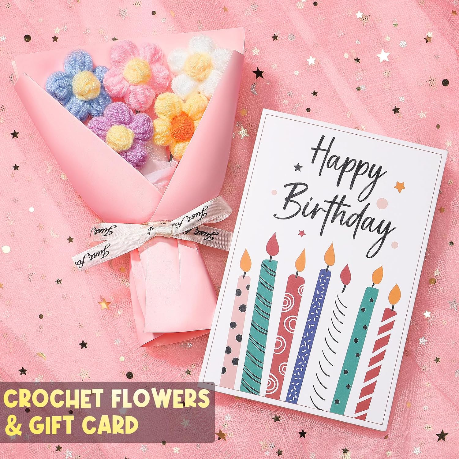 Birthday Gifts for Women Friendship, Unique Happy Birthday Gifts Basket for Mom Her Best Friend Sister Wife Girlfriend Coworker, Luxury Self Care Box Rose Relaxing Spa Gifts Set for Women with Blanket - Image 9