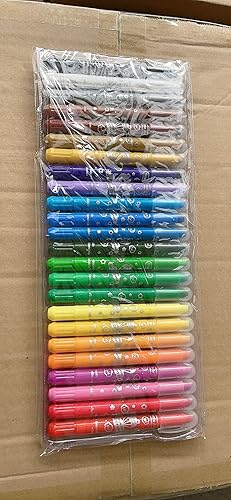 Miniatura 9 de Shuttle Art Crayones de gel de 24 colores para niños pequeños, juego de crayones no tóxicos para niños y niños, efecto de crayones de colores pastel
